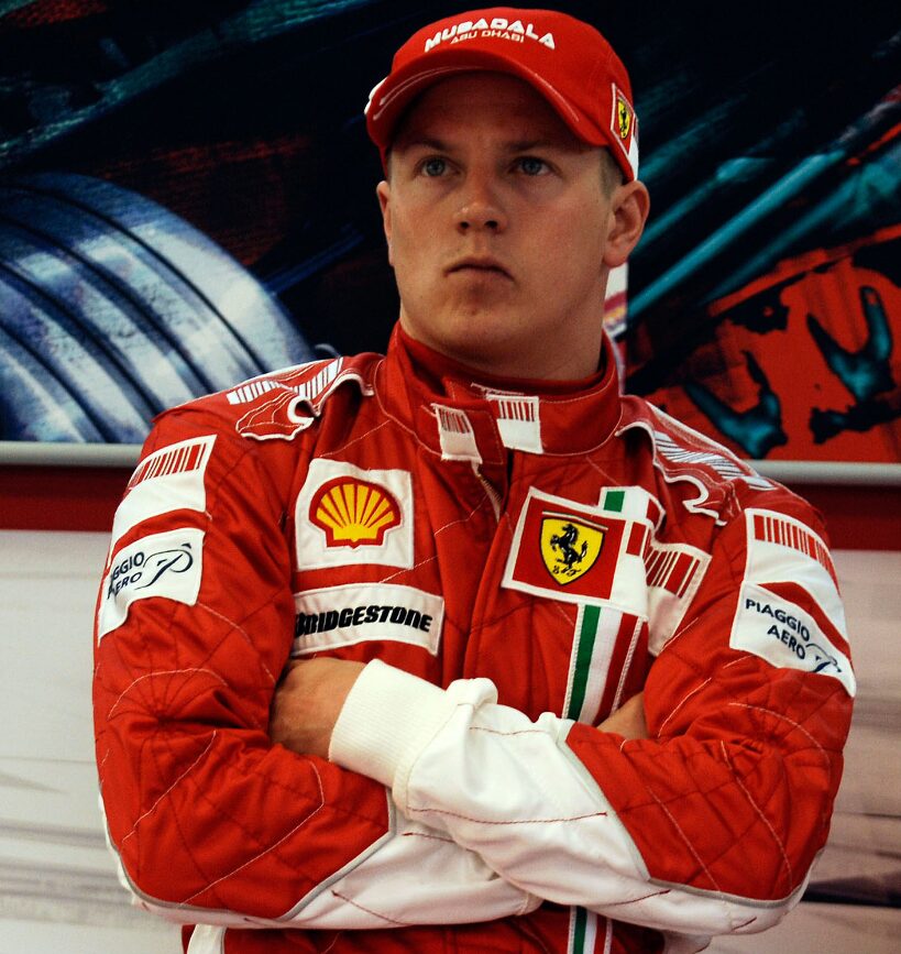 Photo of Finnish Racing Driver, Kimi Räikkönen